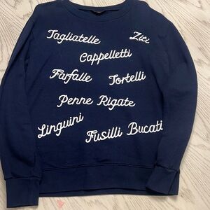 Jcrew Pasta Sweatshirt
